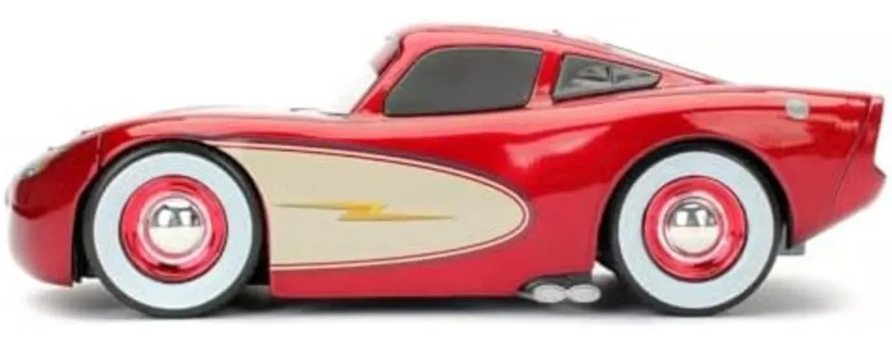 Lightning McQueen Disney Pixar Cars Jada Hollywood Rides 1:24 Diecast Tire Rack