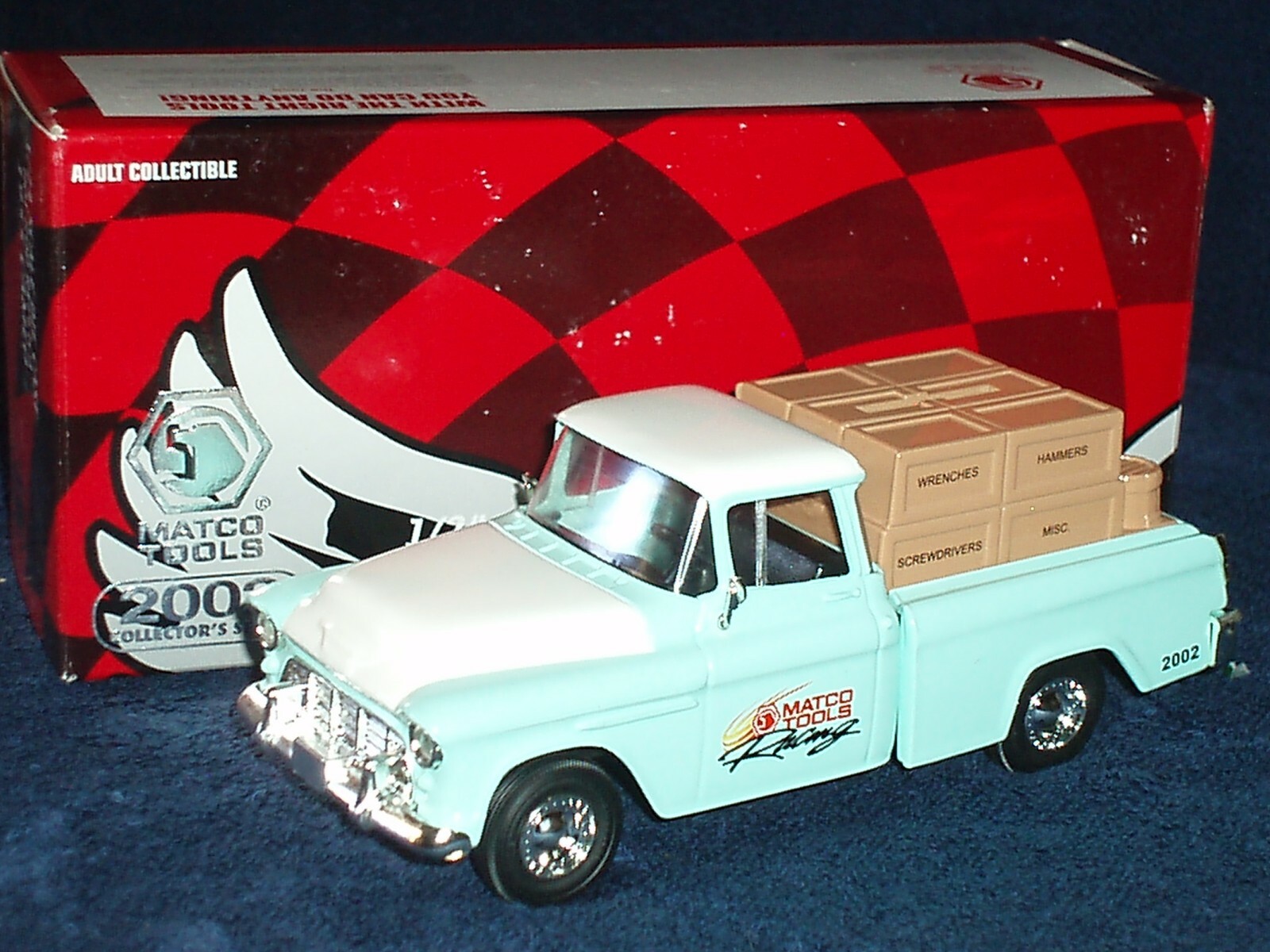 MATCO TOOLS/ERTL/RACING CHAMPIONS 1955 CHEVY CAMEO PICK-UP 1/24 2002? RELEASE