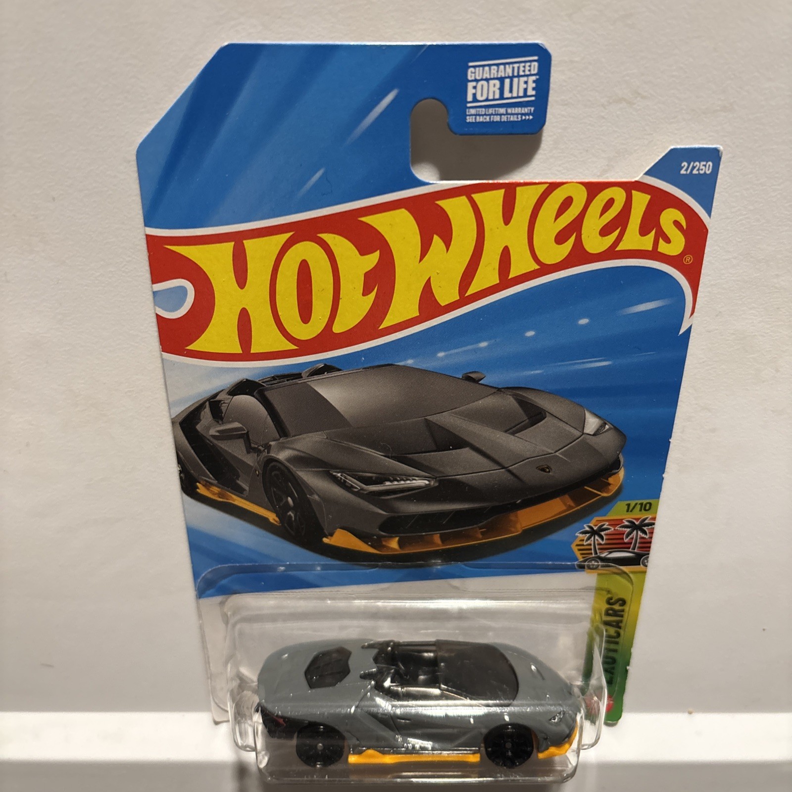 🔥2026 Hot Wheels ‘16 Lamborghini Centenario Roadster Grey *Kroger Exclusive*