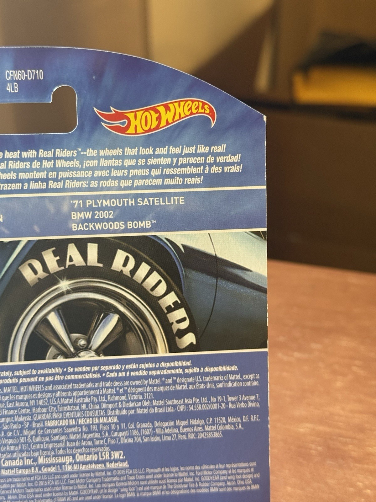 Hot Wheels Real Riders Ford Transit Supervan Van 1:64 Metal White/Blue 2014 7/18