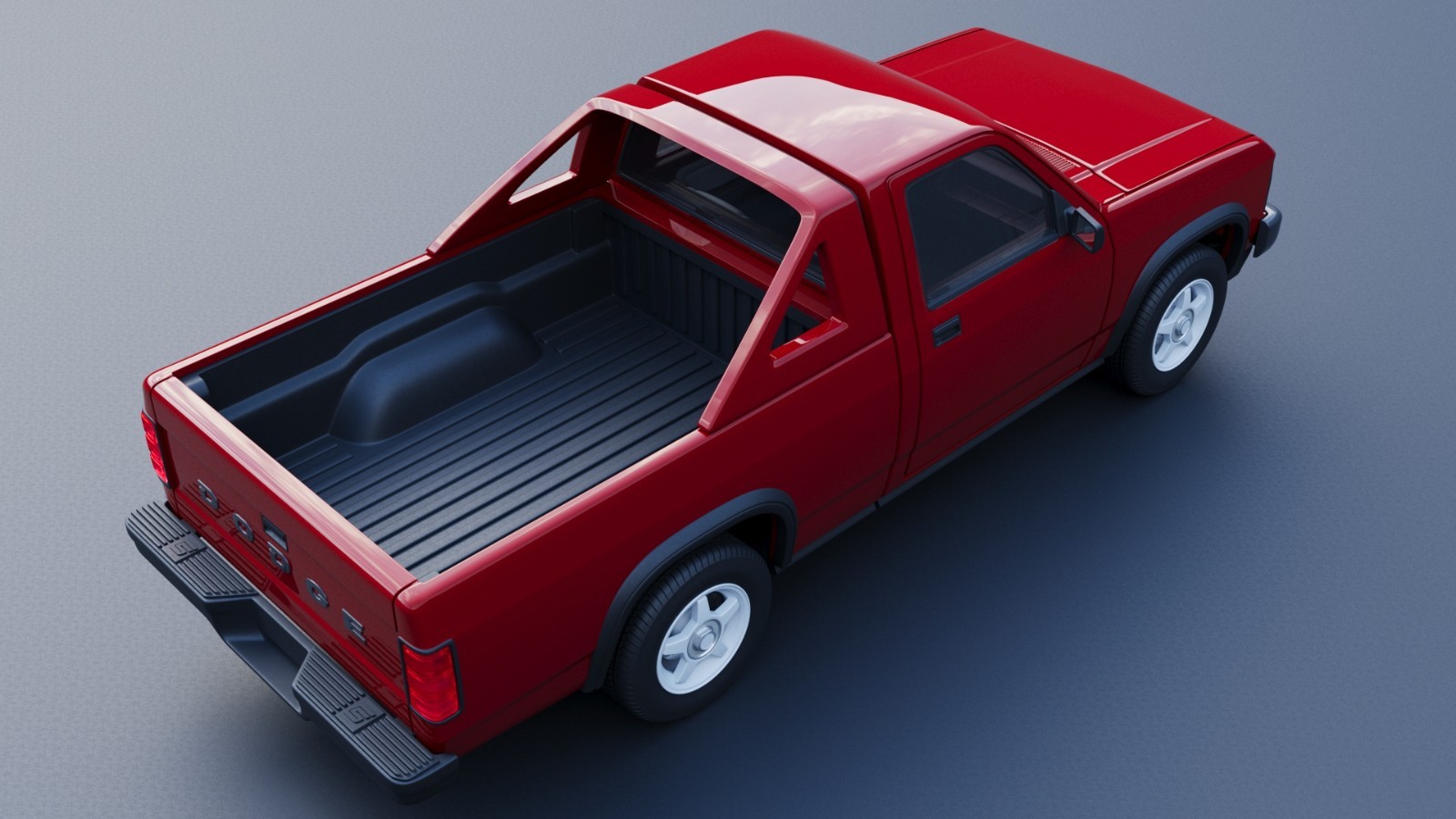 3d printed Dodge Dakota Shelby 1989 model car collectible replica