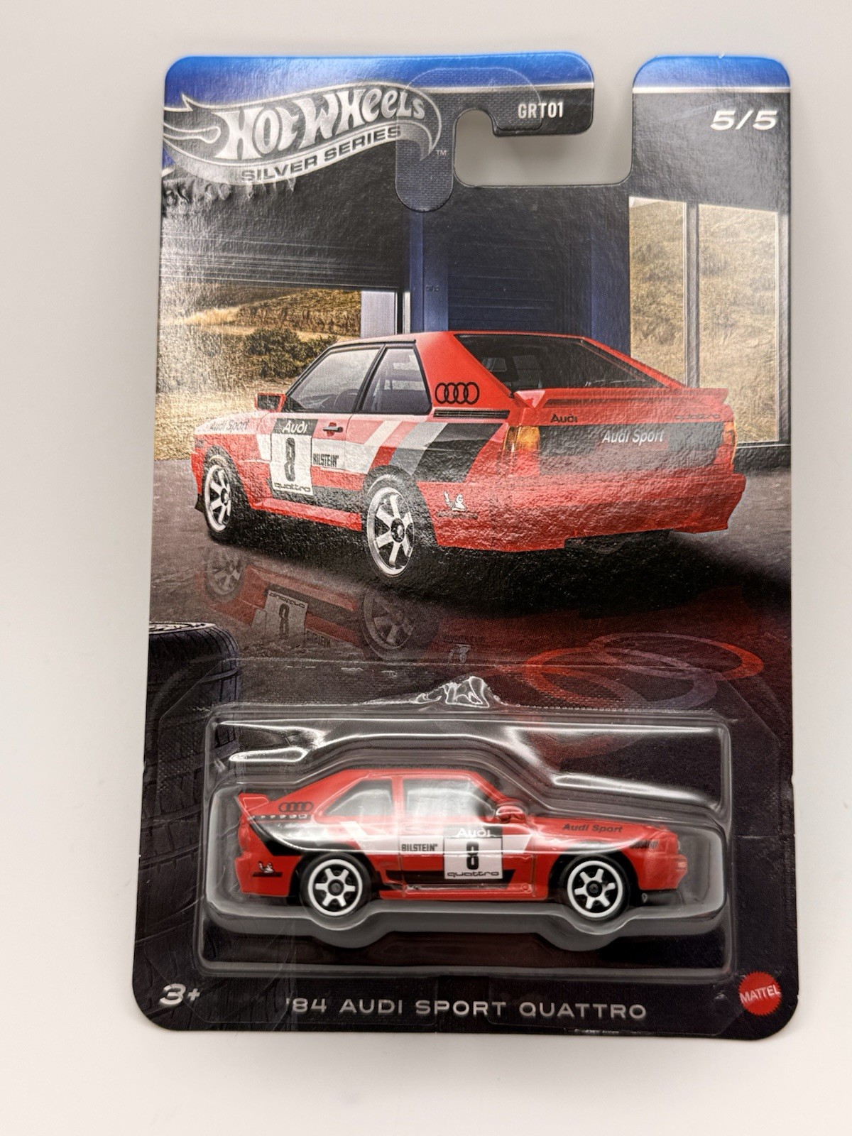 2026 HOT WHEELS Silver Series ’84 Audi Sport Quattro (Chase)
