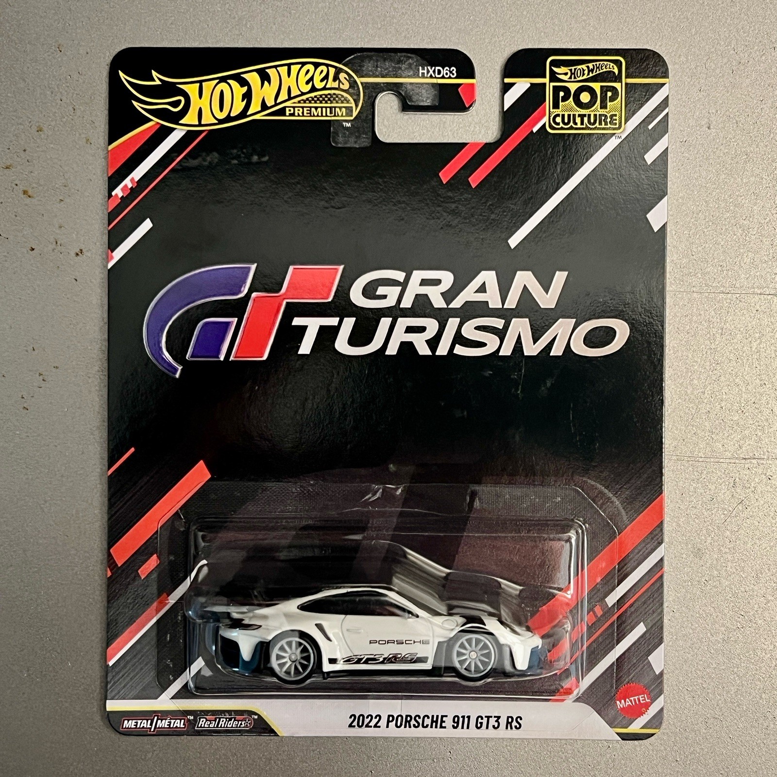 2026 Hot Wheels Premium Gran Turismo 2022 PORSCHE 911 GT3 RS – White – NEW