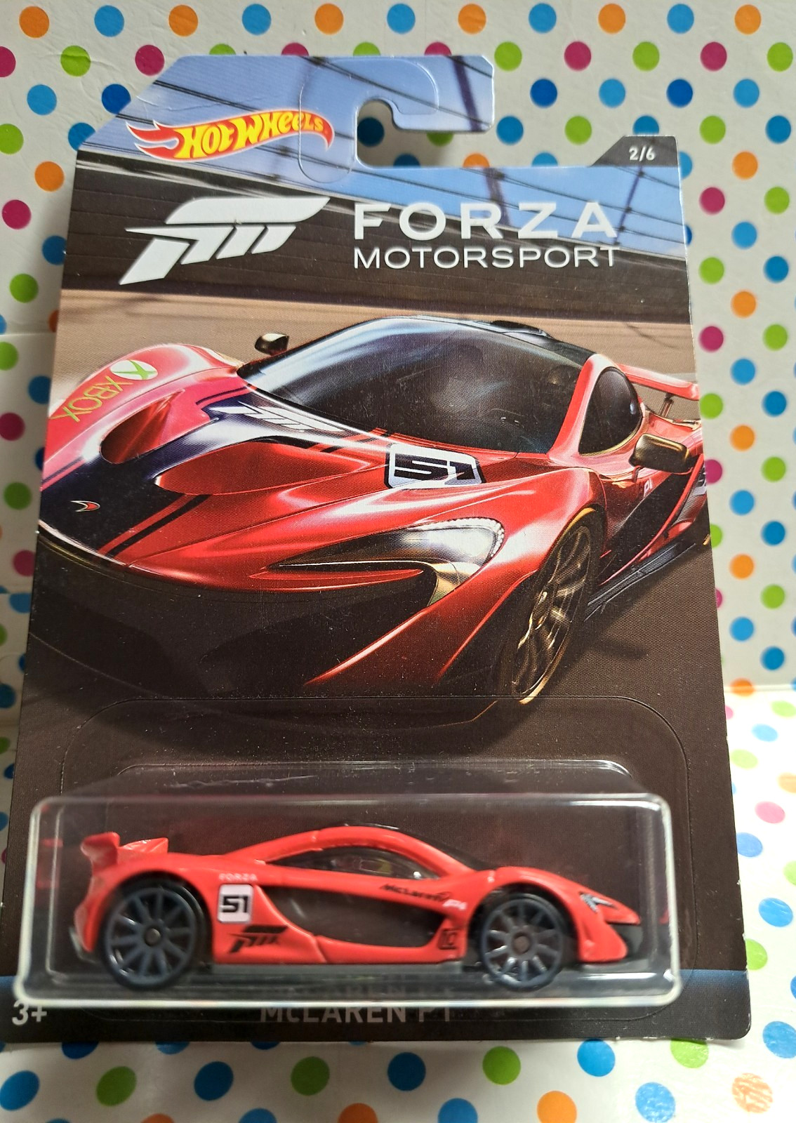 HOT WHEELS 2017 FORZA MOTORSPORT SET OF 6 CARS NEW