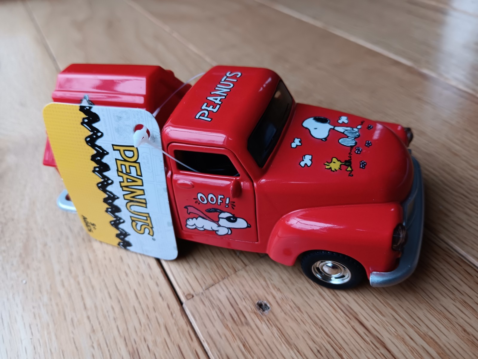 Peanuts Gang Diecast Truck Pull Back Major Trading Inc New With Tag Metal Snoopy
