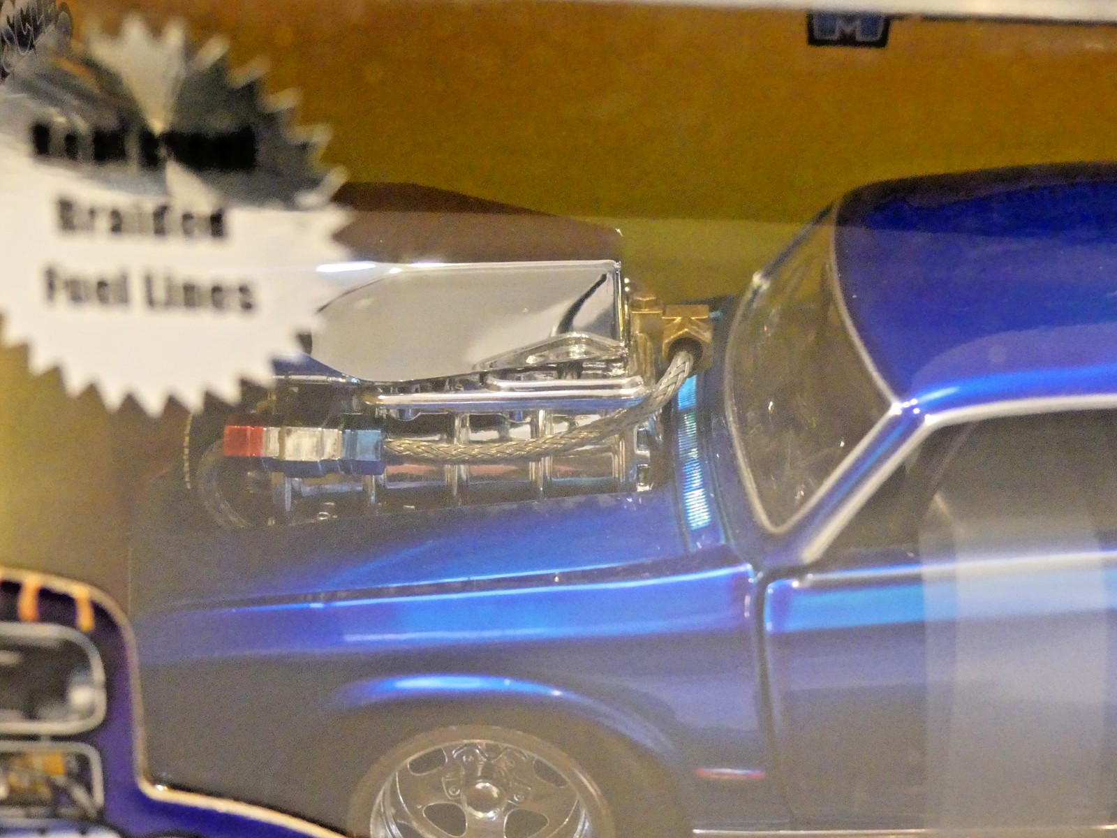 MUSCLE MACHINES BY FUNLINE Too Cool 1966 GTO – METALLIC BLUE 1:24 – SMOKIN’!!!