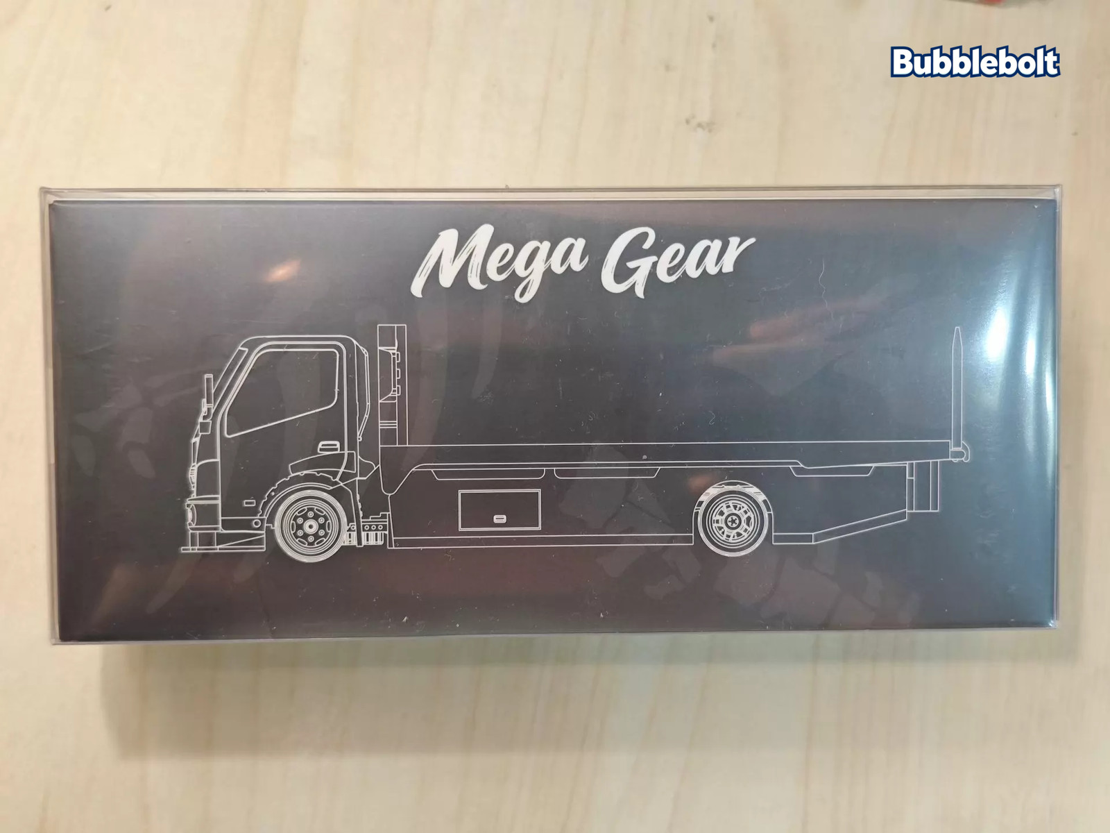 1/64 Mega Gear Custom Tow Truck Skeleton Dinosaur Flatbed Diecast Model