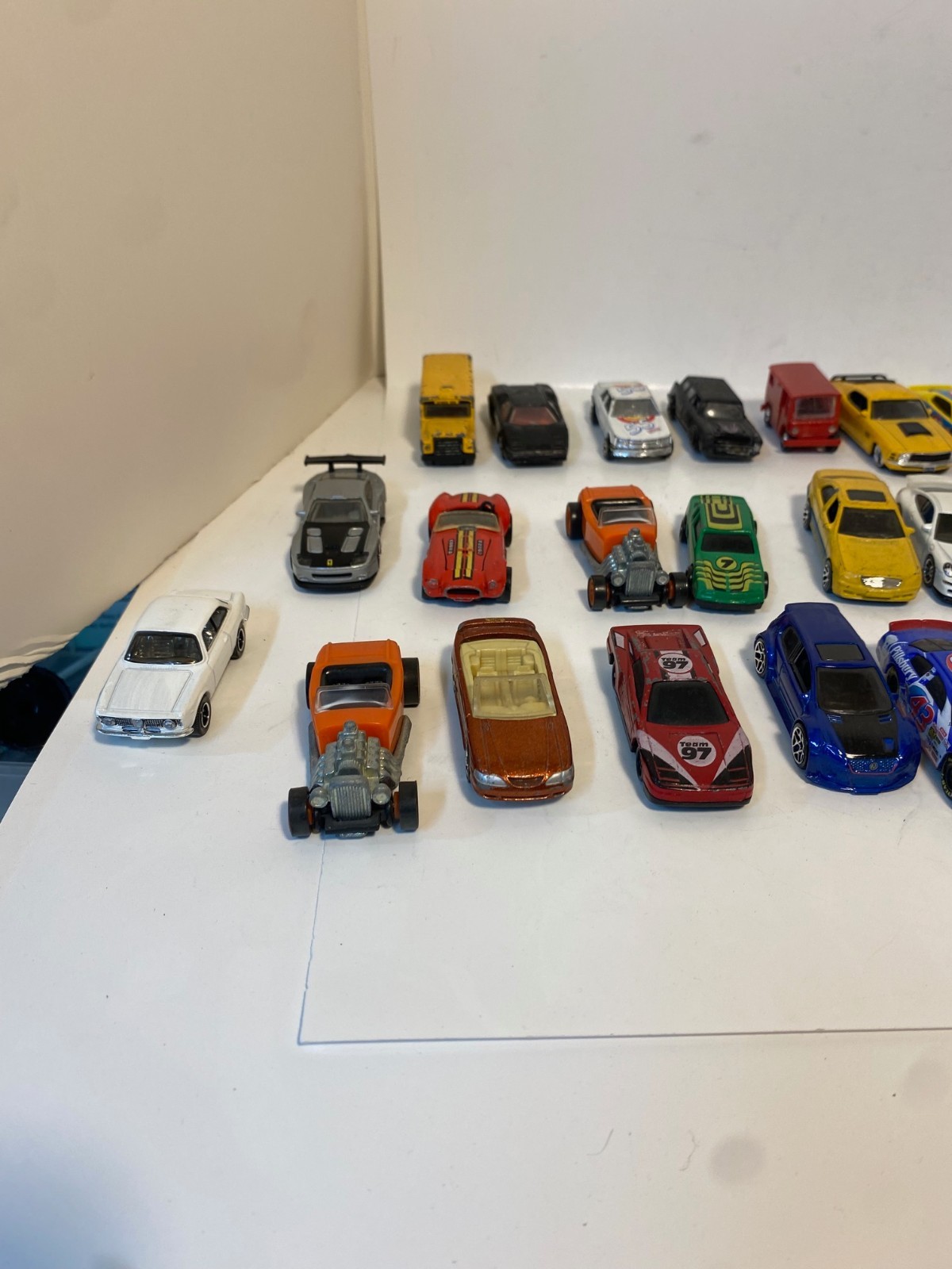 Lot of 185 Matchbox cars, trucks, and other equipment HO scale