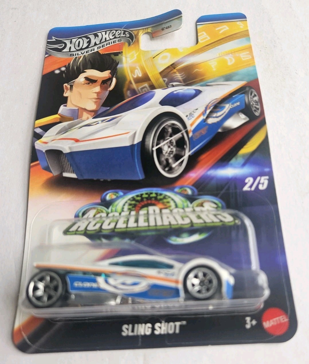 2025 Hot Wheels SILVER SERIES – ACCELERACERS – SET OF 5