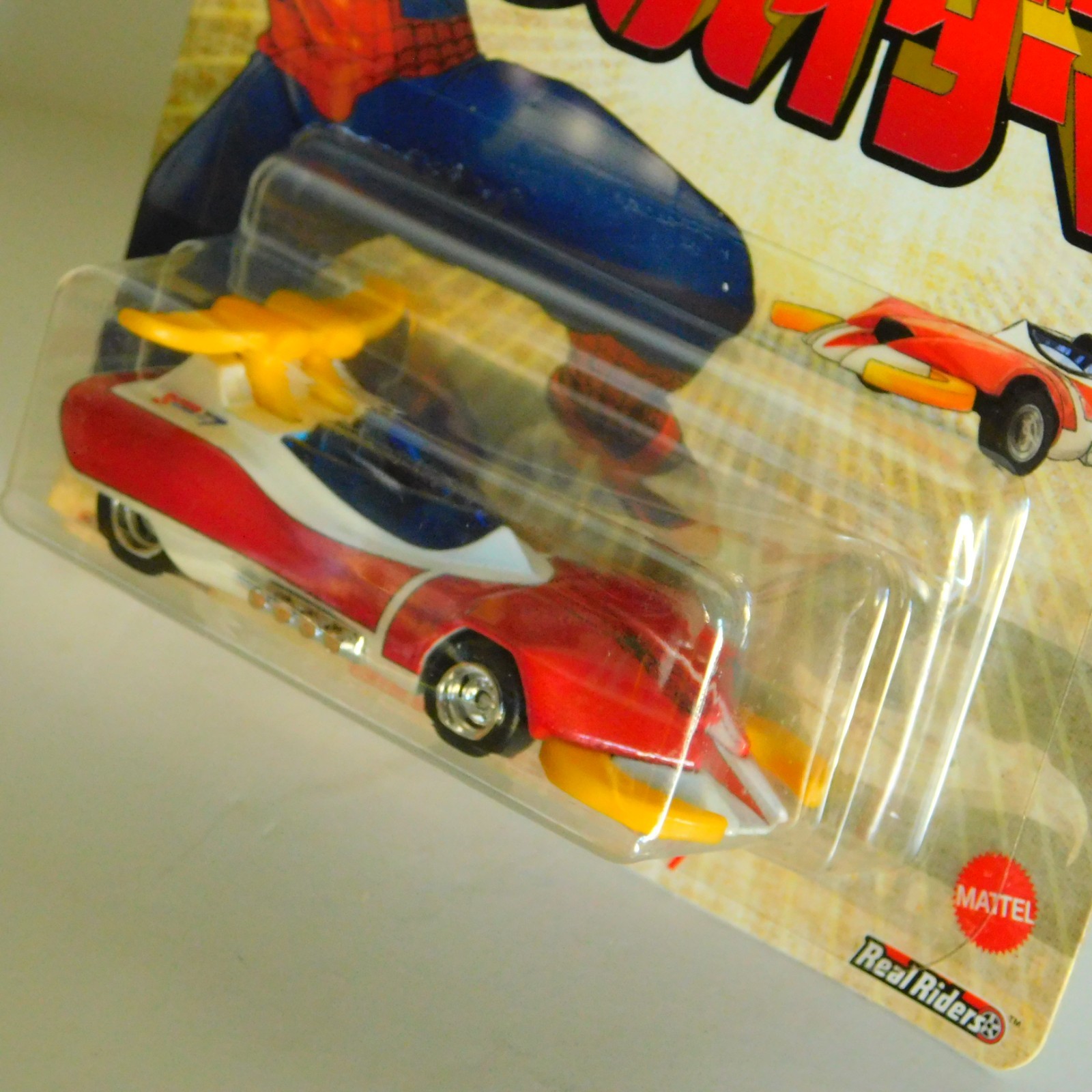 hot wheels TV series Spider machine GP-7 vehicle real rider