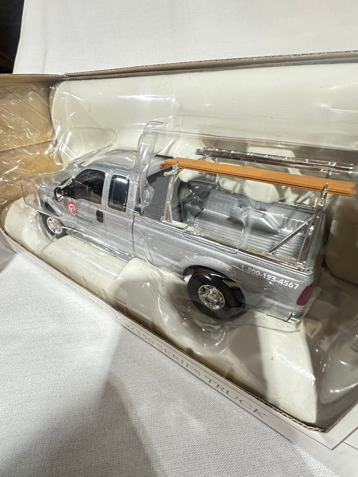Bullseye Construction F-250 Pickup By SpecCast 1/25th Scale