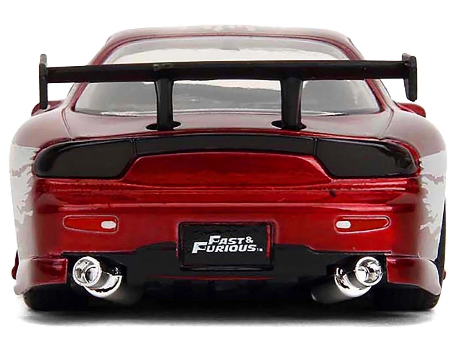 DOM’S MAZDA RX-7 CANDY RED “FAST & FURIOUS 25 YEARS” 1/32 CAR BY JADA 35400