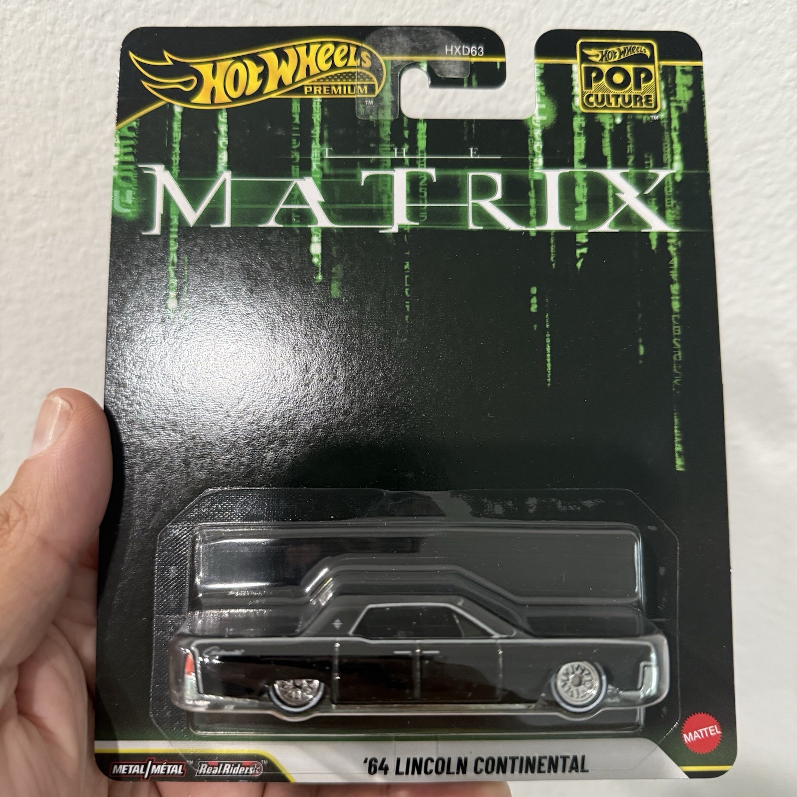 Hot Wheels Premium – Pop Culture Matrix ’64 Lincoln Continental (BBJHW89)