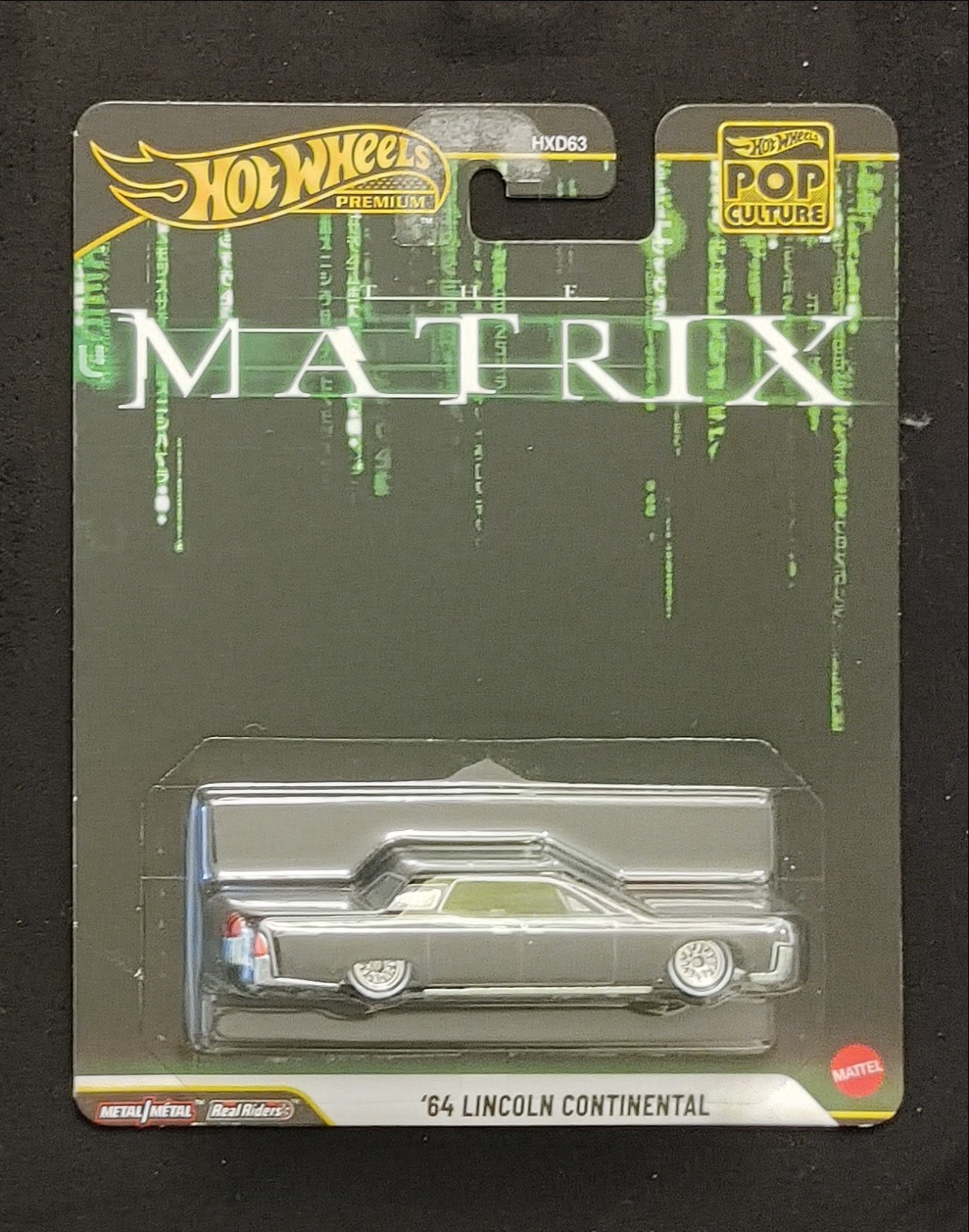 Mattel Hot Wheels Premium Pop Culture – Matrix – 64 Lincoln Continental NICE!!!