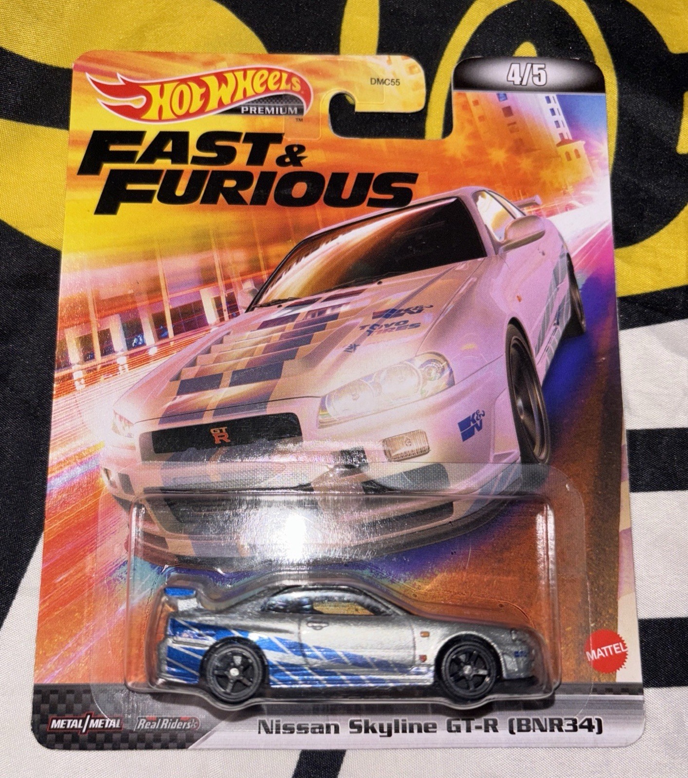 Hot Wheels Premium Fast & Furious 3 Car Bundle Nissan Skyline R32/R33/R34