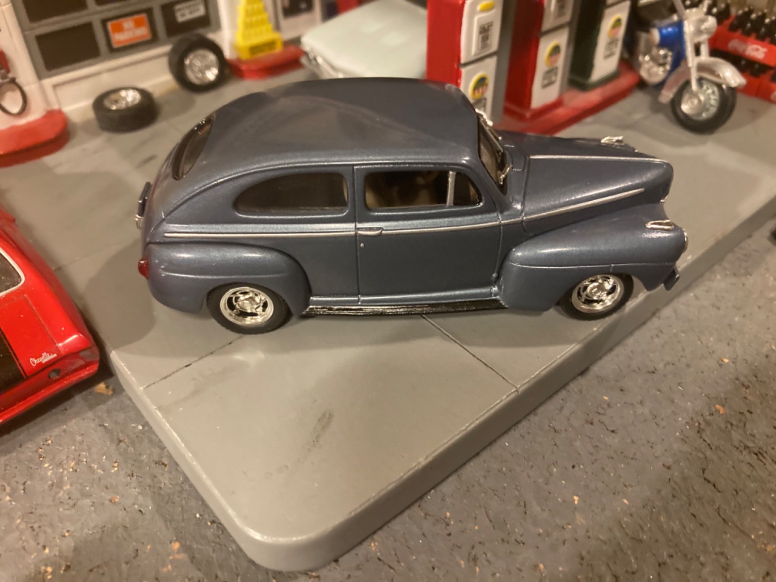 Custom 1 of a Kind 1941 Hot Rod Ford Two Door Sedan, 1/43 Scale, in Original Box