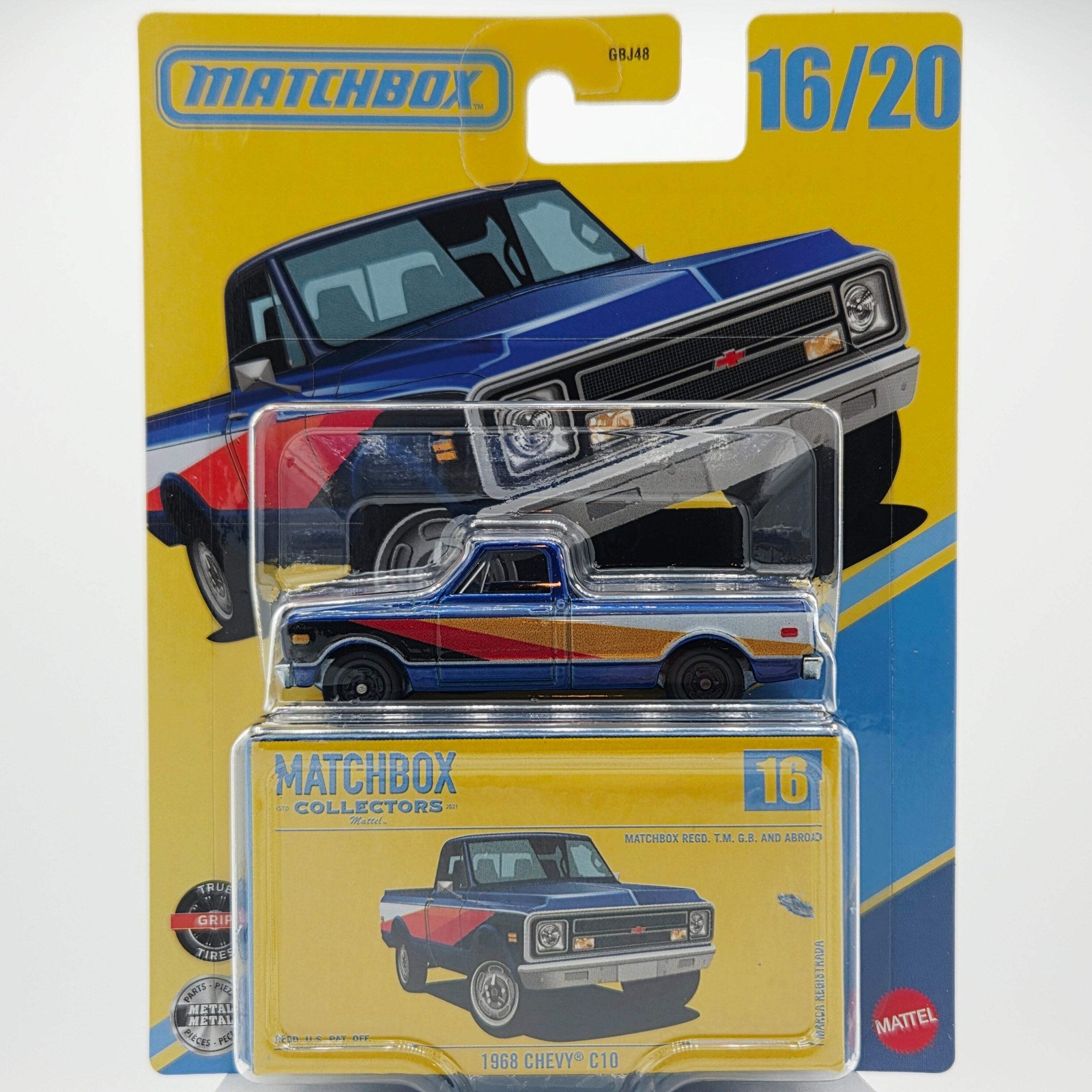 Matchbox ’68 Chevy C10 Pickup (2026 Premium Collectors Series – Mix 3 Case G)