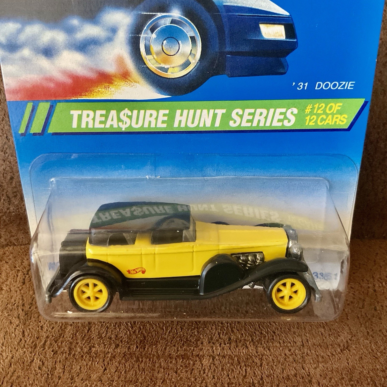 Hot Wheels 1995 Treasure Hunt – #12 ‘31 Doozie – MOMC – with Protector