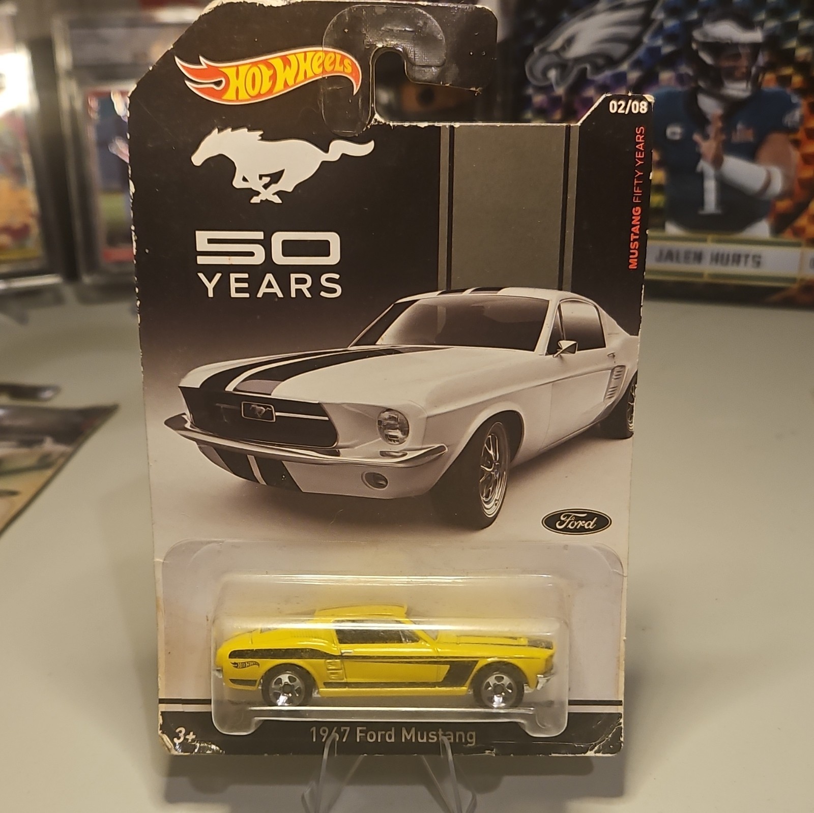 Hot Wheels 50 Years of Mustang Set of 8 SEALED (Damaged Cards)