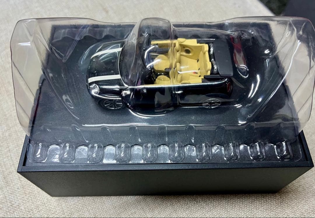 BMW MINI Cooper S Convertible 1/43 Black Miniature Car with Box