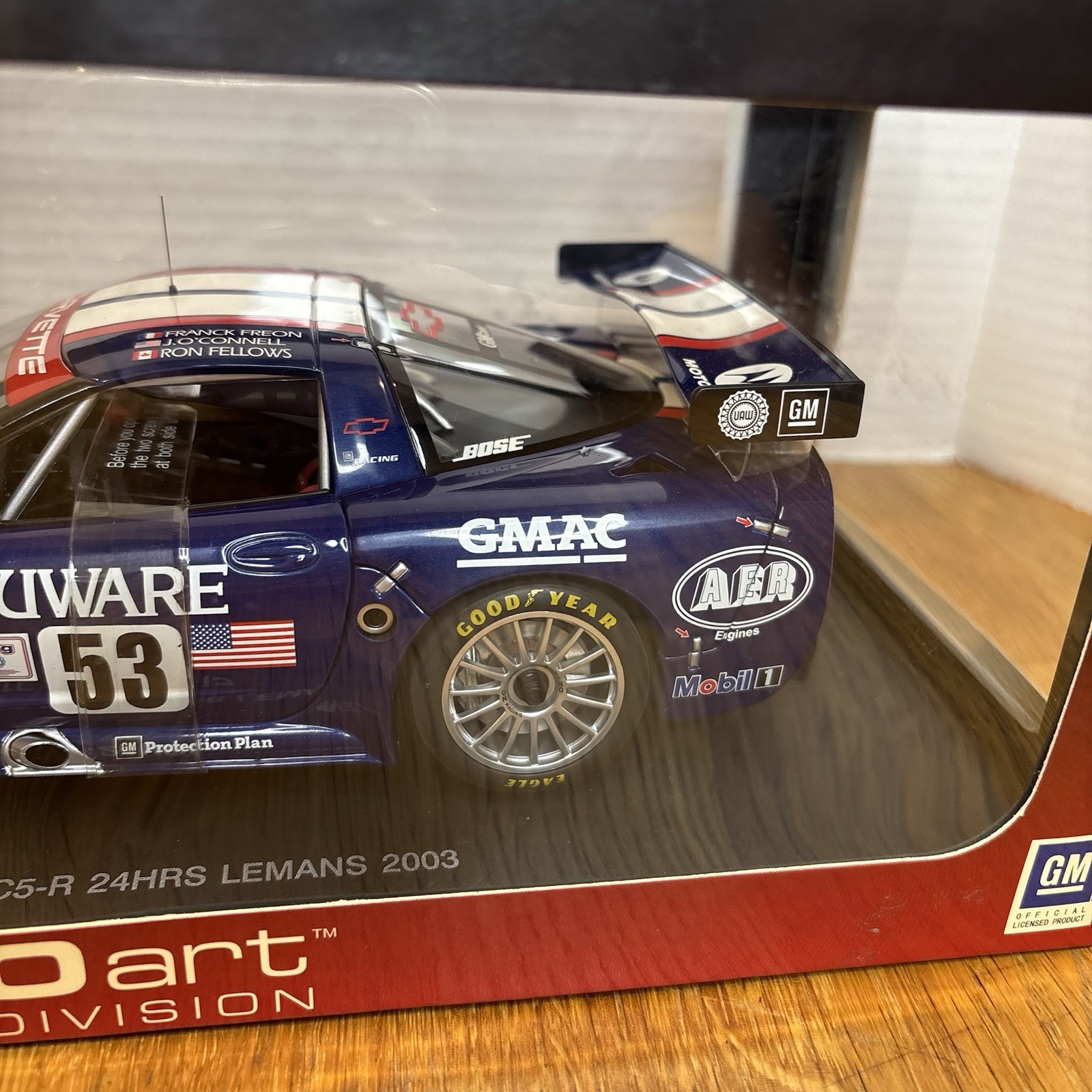 Auto Art Racing Division 1:18 Chevrolet Corvette C5-R 24Hrs Lemans 2003 – New