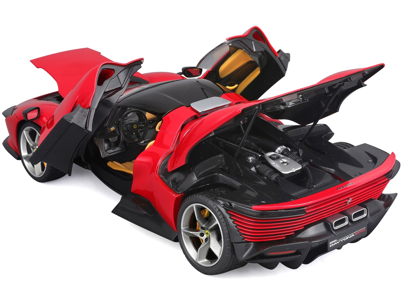 Ferrari Daytona SP3 Red with Black Top “Signature Series” 1/18
