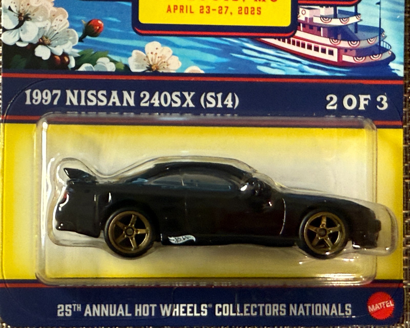 2025 Hot Wheels 25th Annual Collectors Nationals 1997 Nissan 240SX # 3378/6200