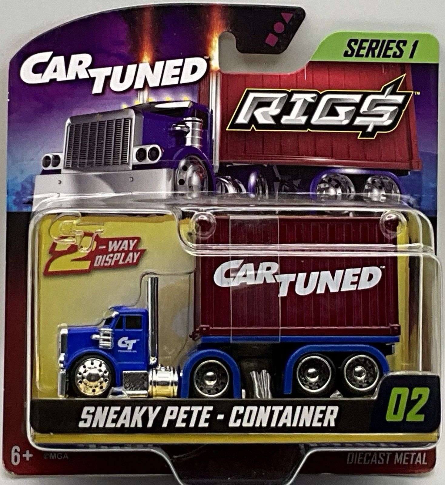 new Car Tuned Rigs Container Series 1 lot of 4 = different colors