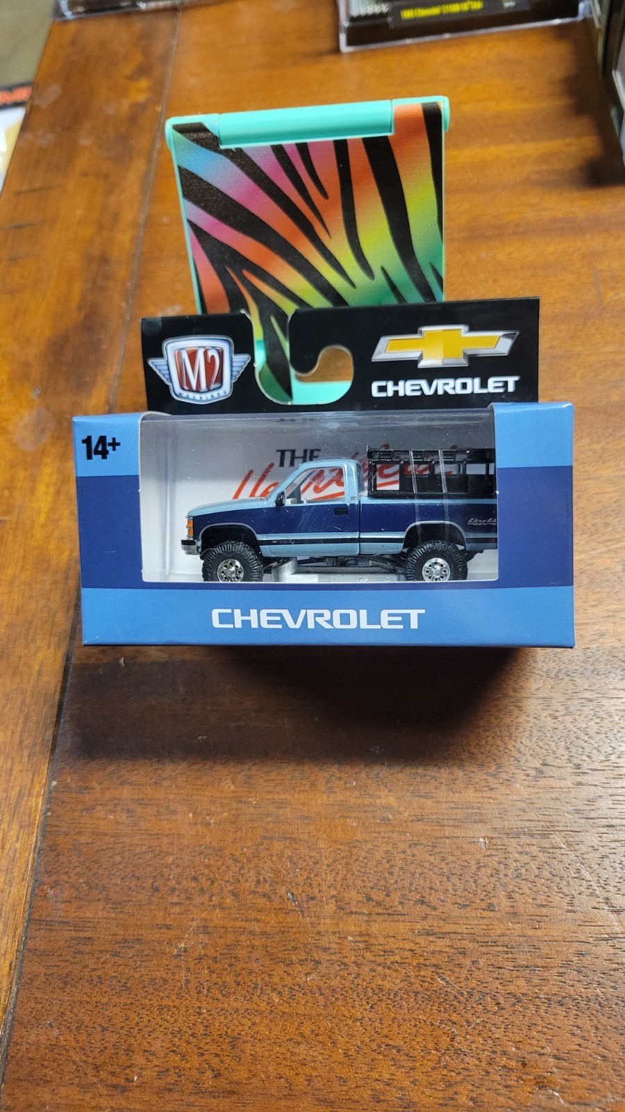 M2 Machines 1993 Chevrolet Silverado 1500 4X4 Tutone Dark Blue Light Blue 🔥