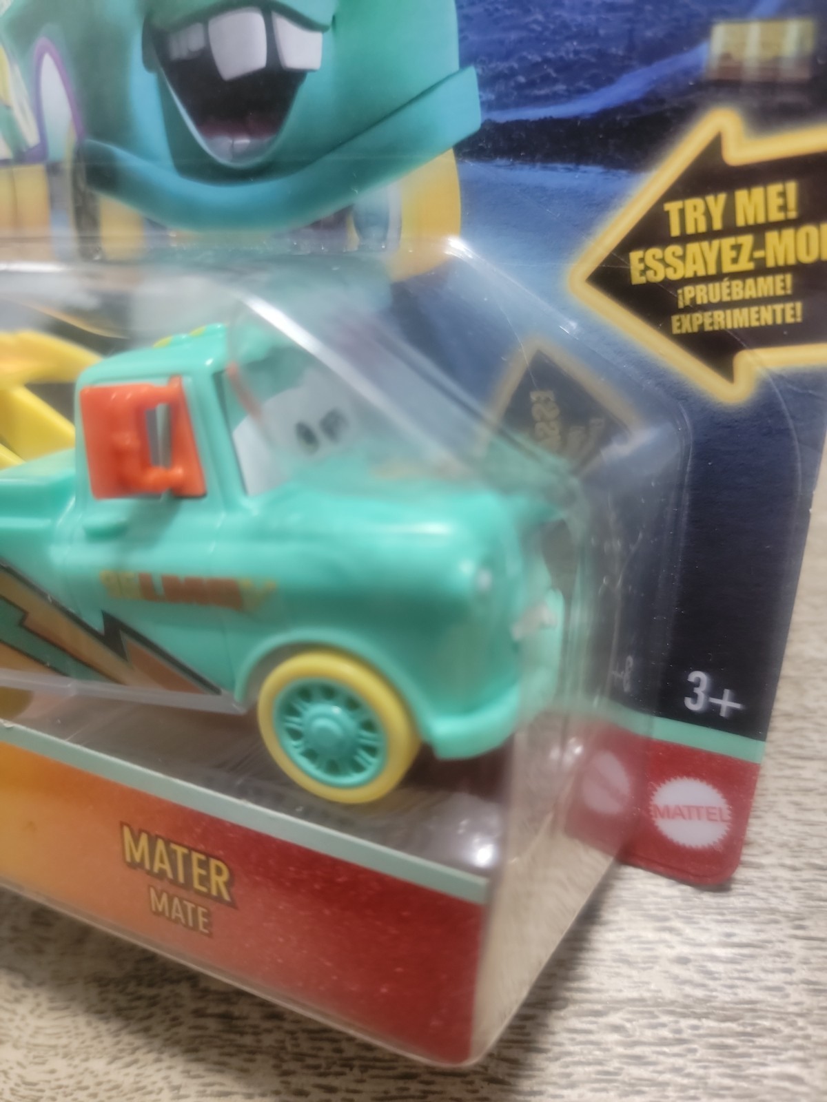 DISNEY PIXAR CARS 2026 RACE TO CELEBRATE LIGHT UP GREEN MATER