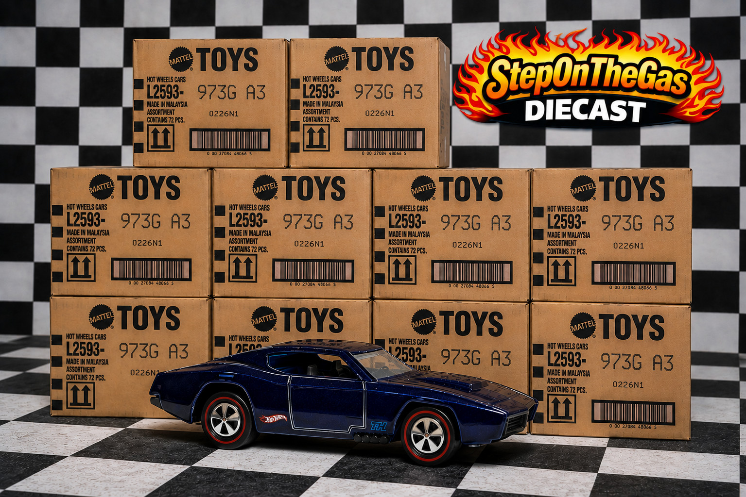 Hot Wheels 2026 G CASE Mainline CARS Factory SEALED!! ships inside 2nd box