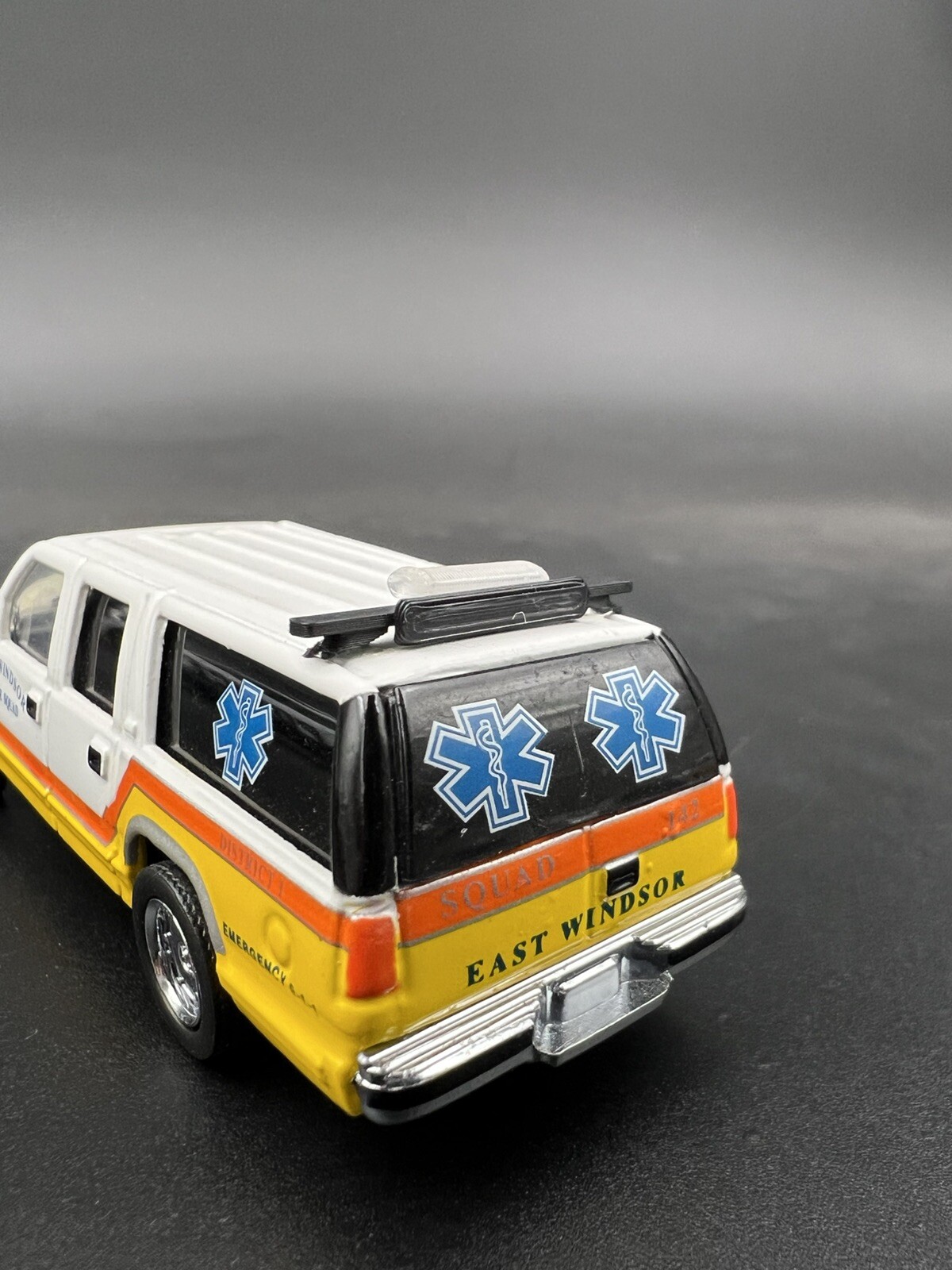 1/64 Jetsolaris Lightbar For NYPD Chevy Express Van New York Police Fire Sheriff