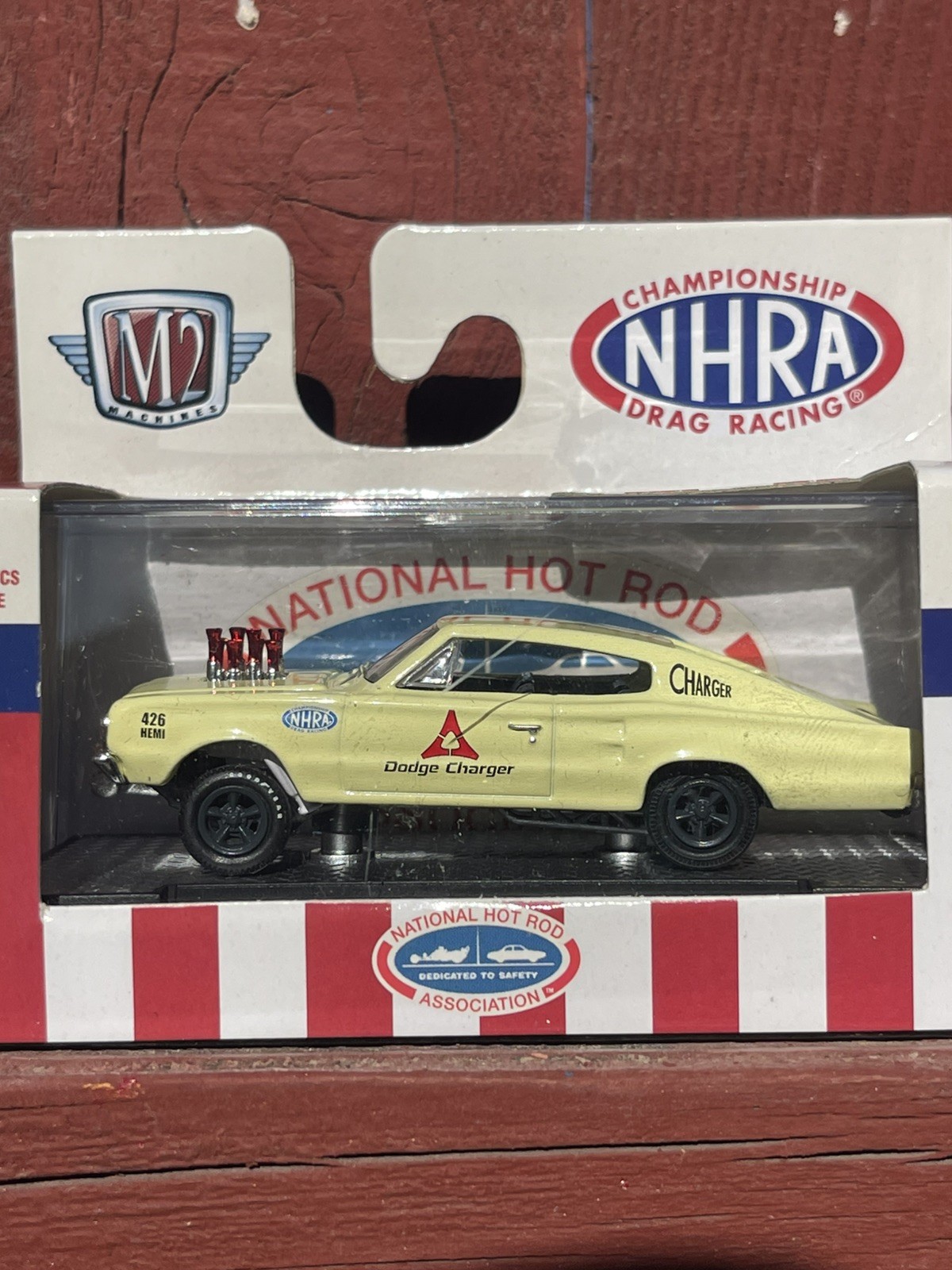 2020 M2 Machines WMTS13 Walmart NHRA 1966 DODGE CHARGER GASSER 426 HEMI RR