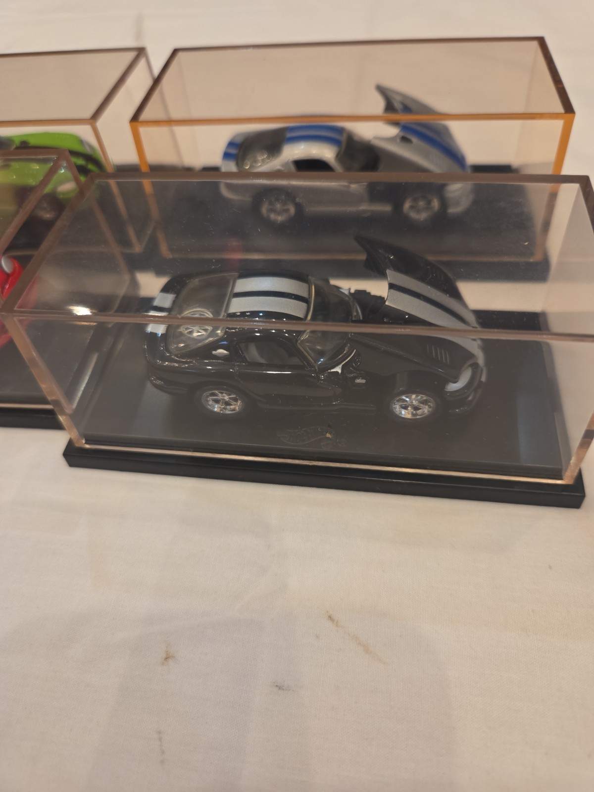 Lot Of 6 1998 Hot Wheels Collectibles Dodge Viper GTS Green Red Silver Black