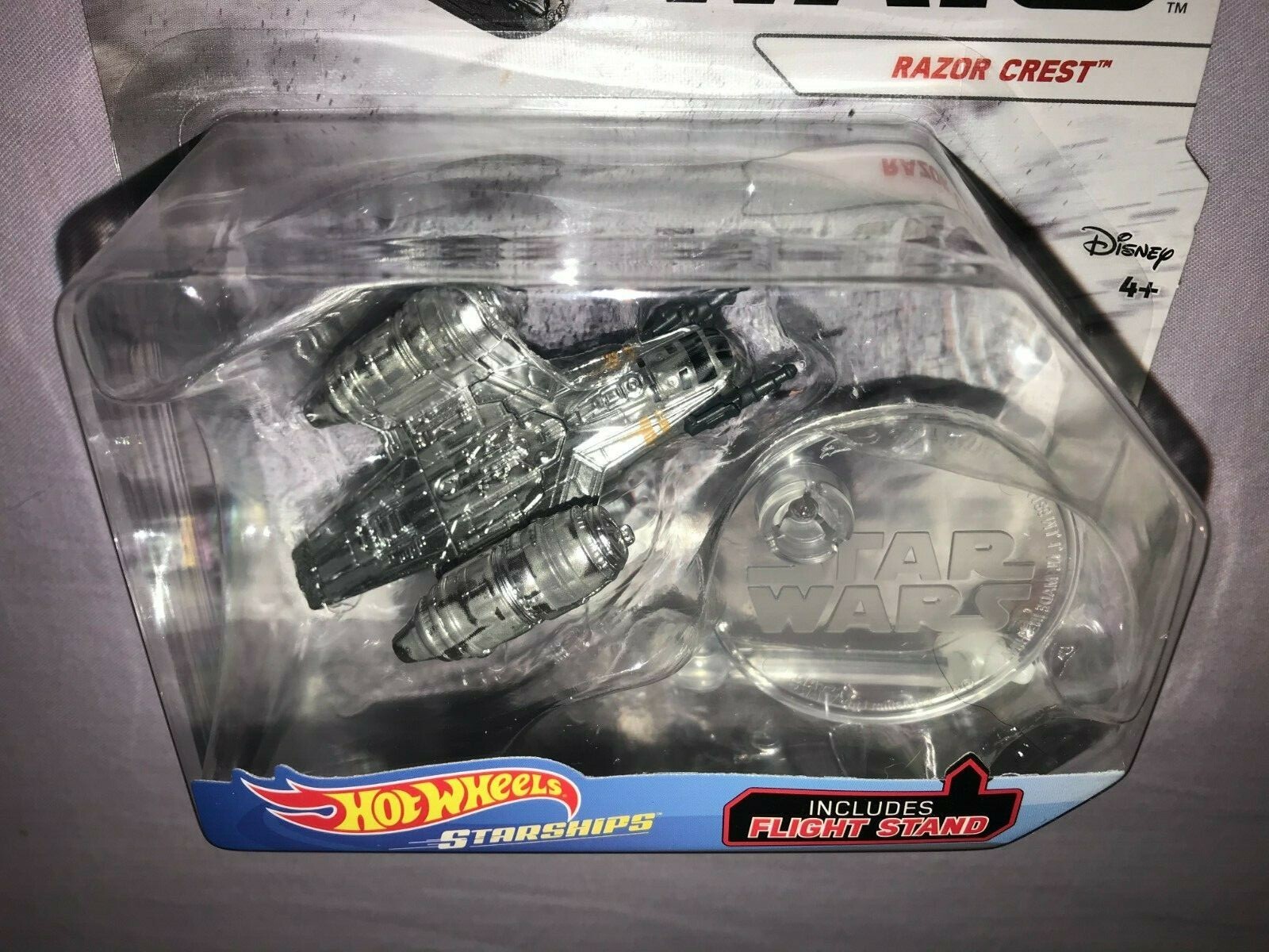 Hot Wheels Star Wars STARSHIPS THE CHILD HOVER PRAM & RAZOR CREST MANDALORIAN
