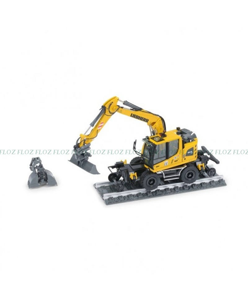 for NZG for Liebherr A922 Rail Litronic Mobile Excavator 1:50 Truck Pre-built