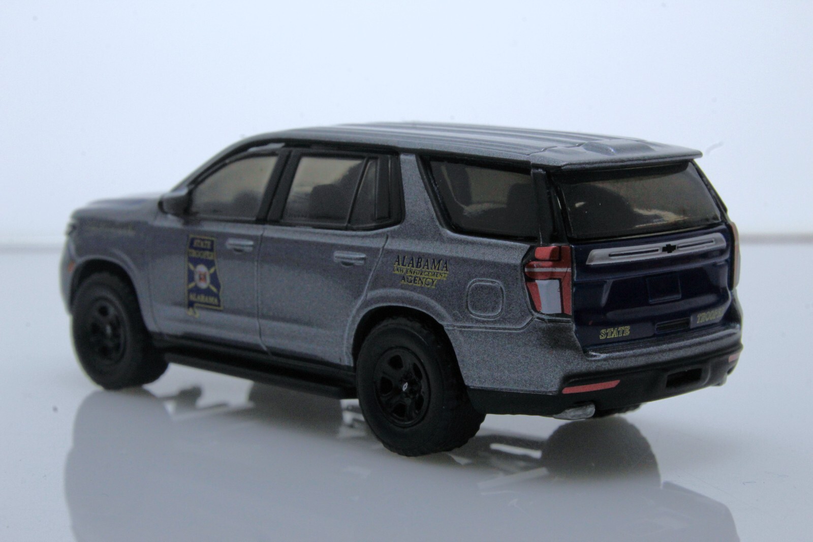 2022 Chevy Tahoe Alabama State Police Patrol Car 1:64 Scale Diecast Model