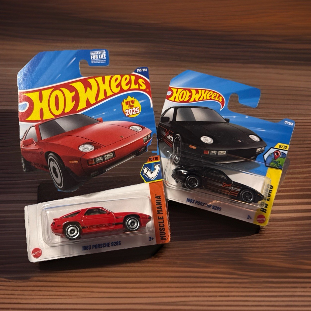 2026 HOT Wheels HW EURO + 2025 Muscle Mania 1983 PORSCHE 928S 🍭 LOT 2 🍭