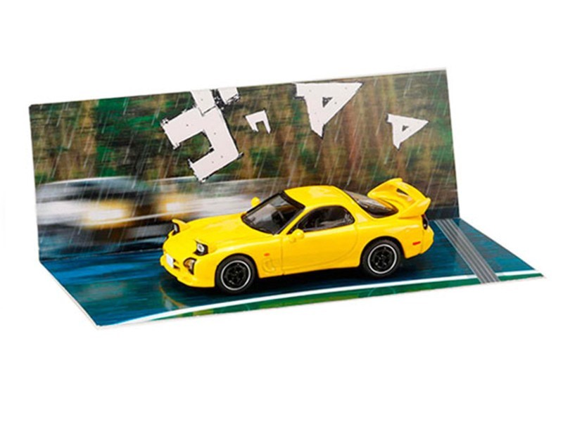 Hobby Japan 1/64 Initial D Mazda RX7 FD3S