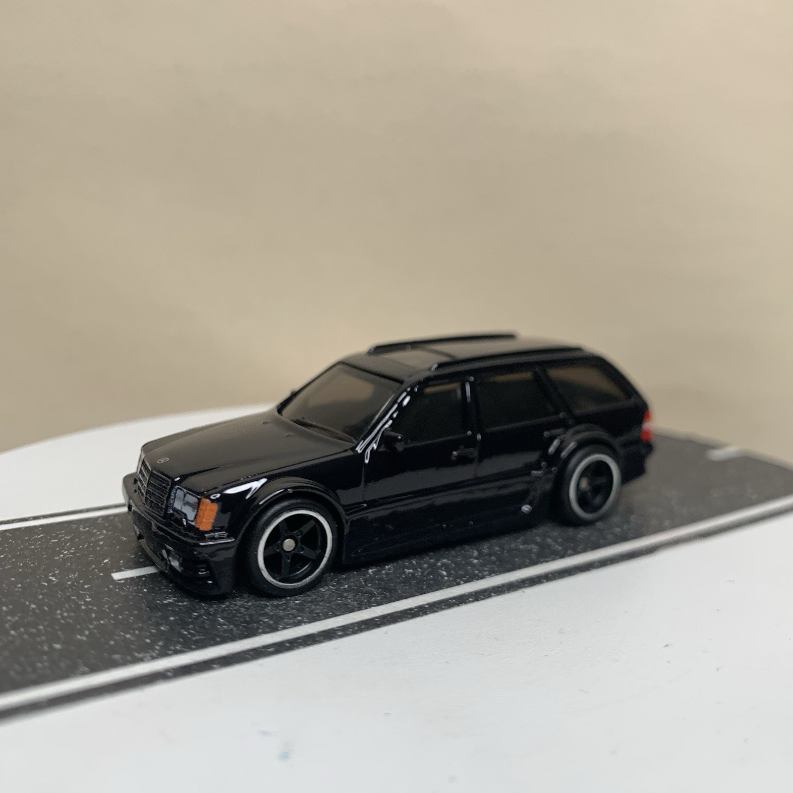 Hot Wheels Premium Boulevard #60 Mercedes-Benz AMG E36 Estate Wagon Custom Black