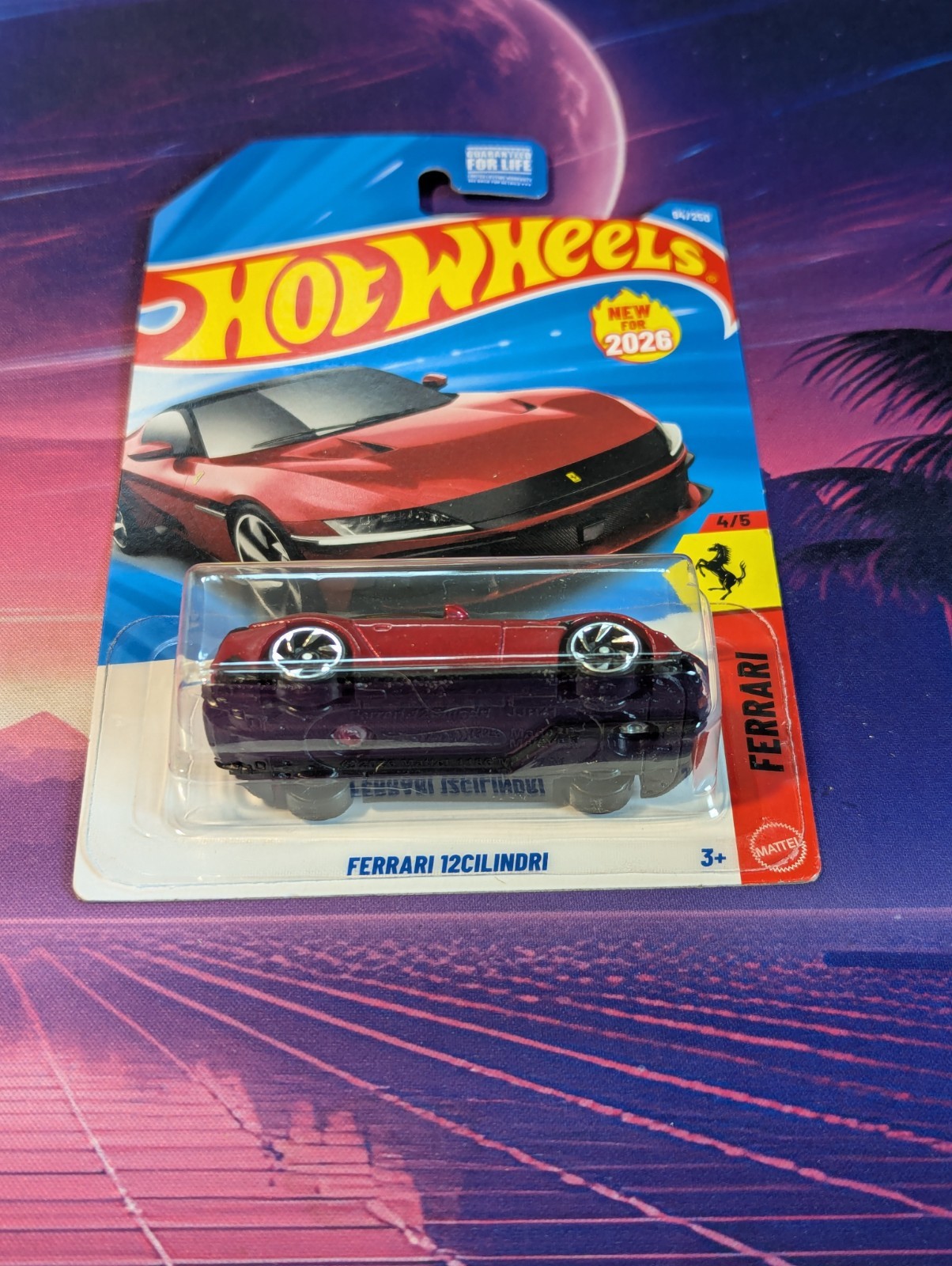 ​2026 Hot Wheels Ferrari 12Cilindri Rosso Corsa Red New For 2026 #4/5