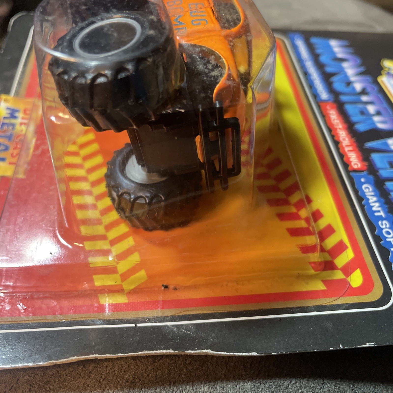 Vintage MonsterMax Monster Vehicles Die Cast Metal & Plastic car Bug Bomb