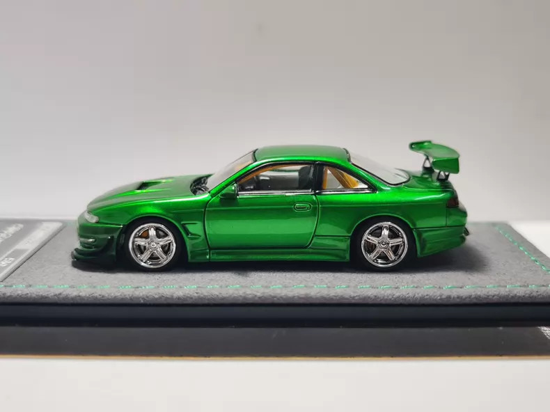 Mortal 1:64 Nissan Silvia S14 240SX Kouki Green