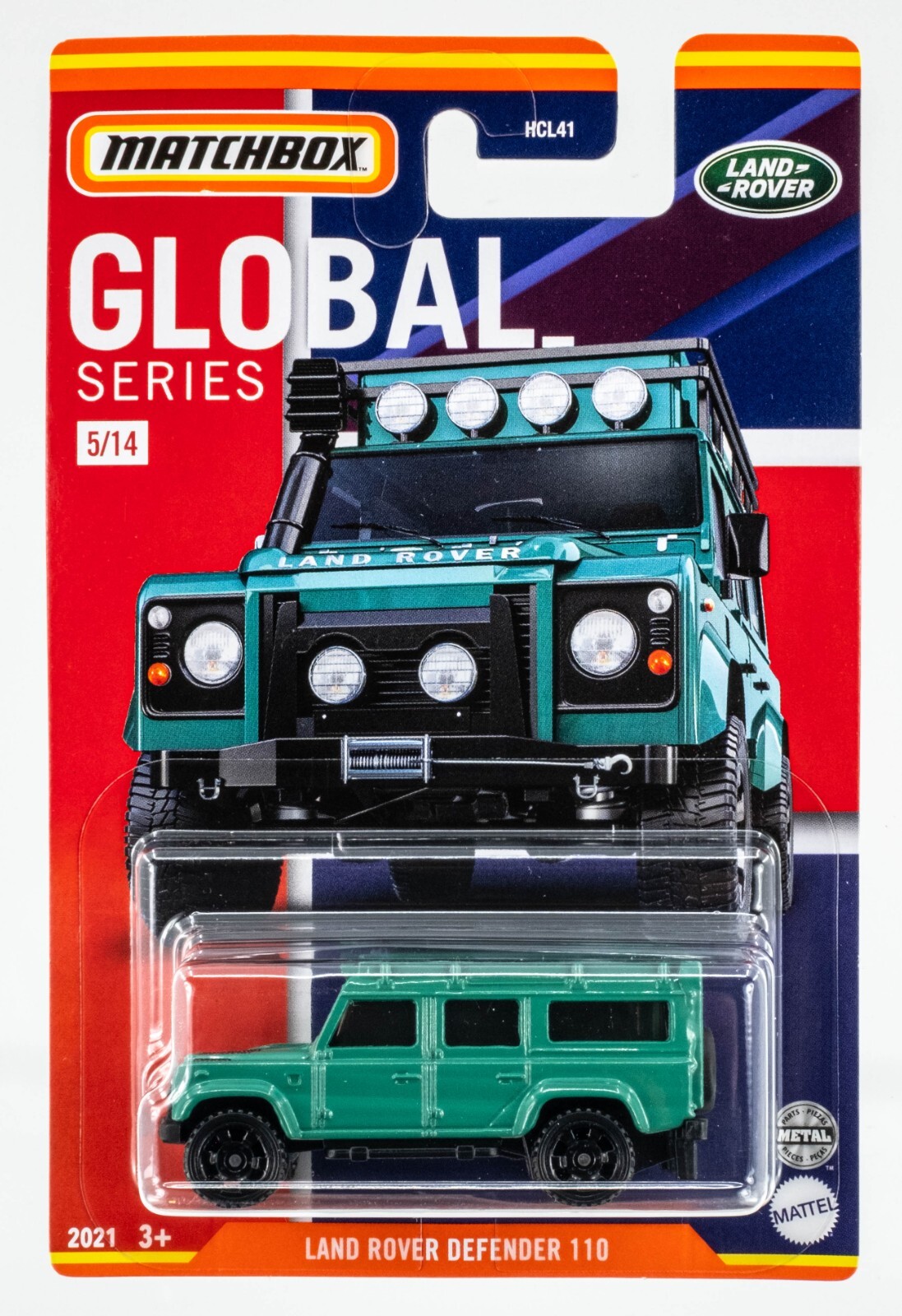 2021 Matchbox Global Series #5 Land Rover Defender 110 GREEN | FSC