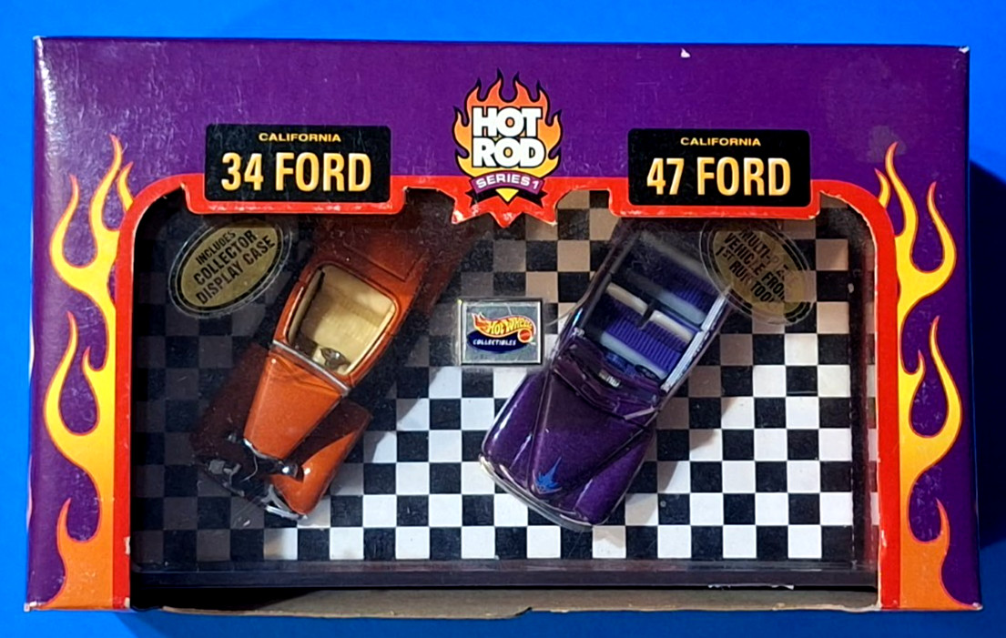 1998 Hot Wheels Collectibles Hot Rod Series 1 Street Rodder Car Set Ltd. #A2539