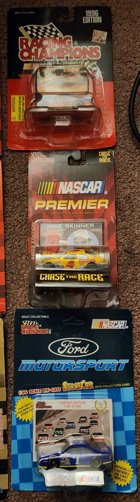Racing Champions NASCAR Diecast Lot 15 Cars Stock Rods Hot Rod 50th Anniversary