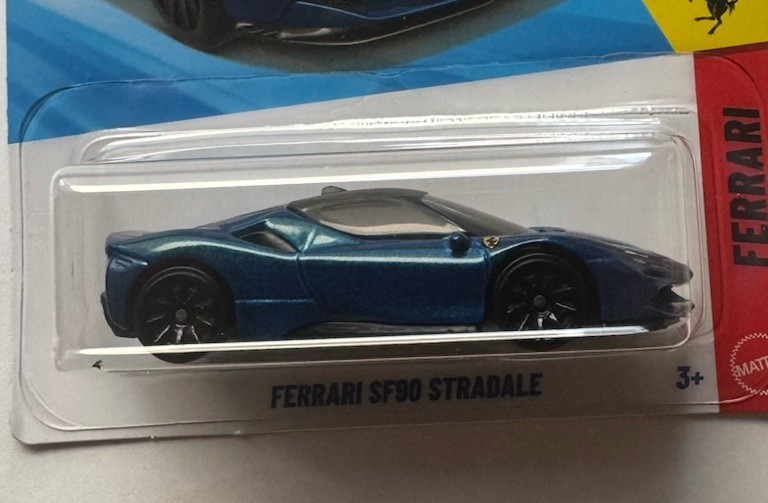 2026 Hot Wheels FERRARI 1/5 Ferrari SF90 Stradale 41/250 (Int. Card)