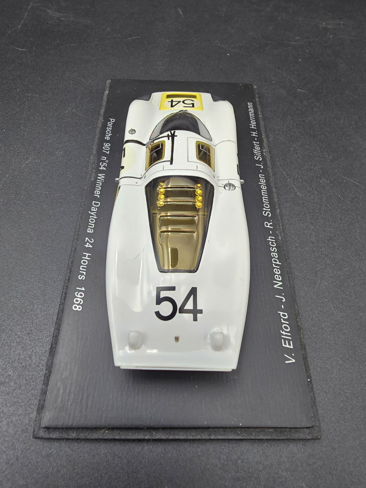 Porsche 907 No 54 1968 Daytona 24 Hours Winner