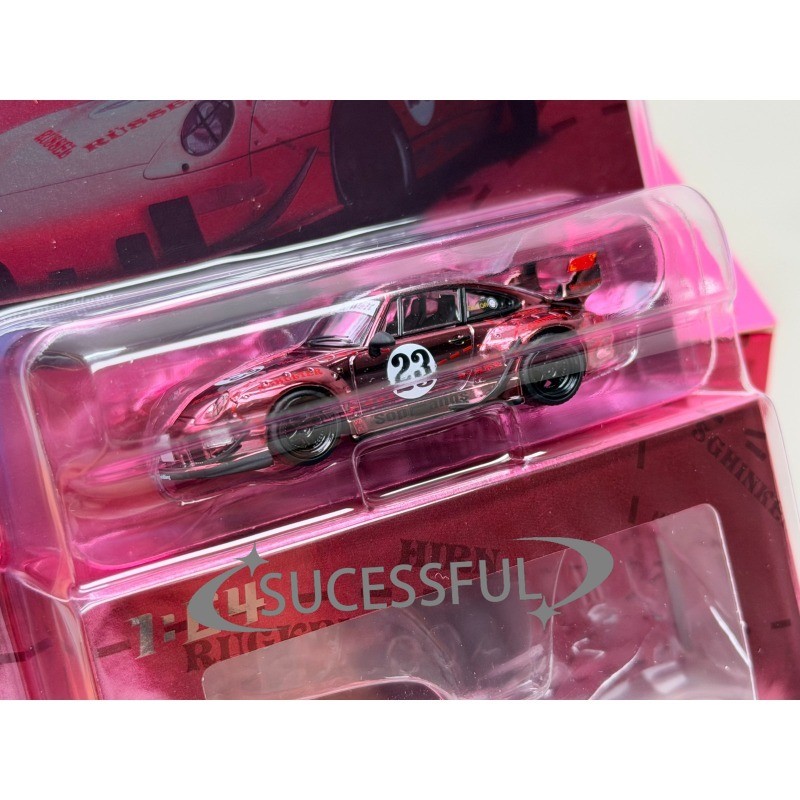 1:64 RWB 993 HEC Beijing Expo Electroplated Secret Chase Diecast Model