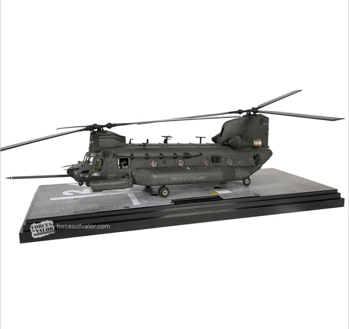 Fov1/72 US Mh-47G Chinook Special Operations Transport Helicopter finished model